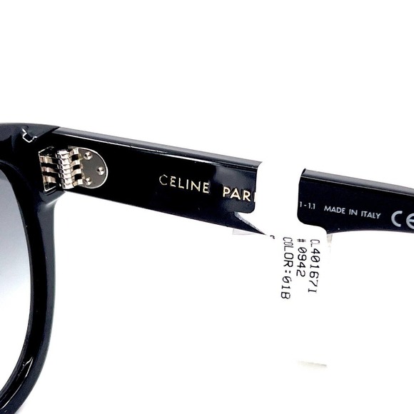 NEW!!! CELINE Sunglasses CL40167I 01B Authentic main image 11